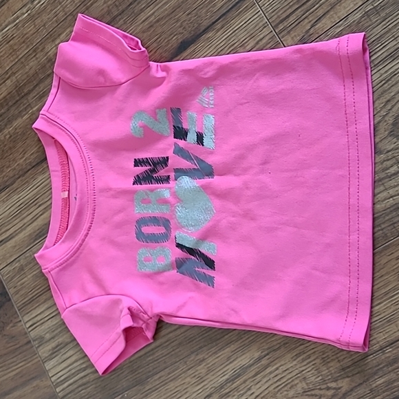 Pink Reebok athletic tee - Picture 1 of 4